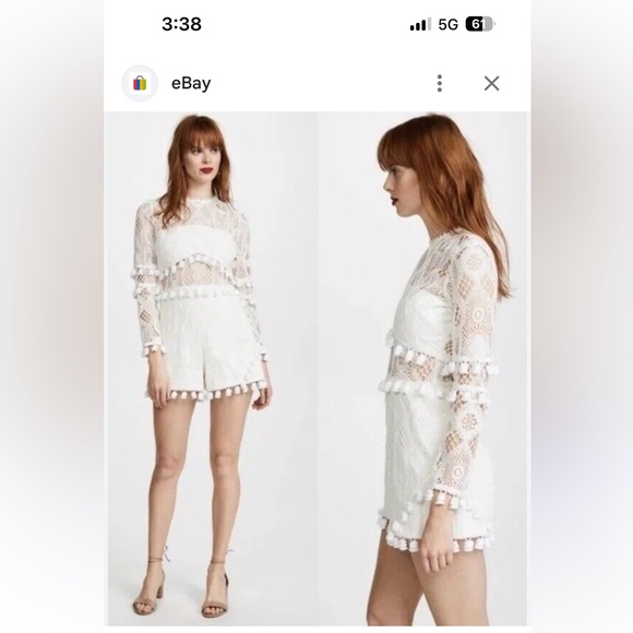 Like new! Alexis Danika Romper size XS! Gorgeous!